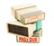 Stack of rubber stamps