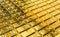 stack shiny gold bar arrangement in a row, Concept of success in business and finance