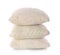 Stack of soft pillows