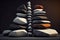 Stack of Stones, Never Ending Progress, Made with Generative AI