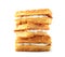 Stack of sweet Viennese wafers