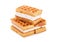 Stack of sweet Viennese wafers