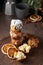 Stack of Traditional German Mini Stollen Bites