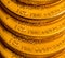 Stack of US Treasury Gold Eagle one ounce coins