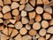 stack of wood logs background