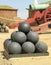 Stacked cannonballs