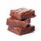 Stacked Chocolate Brownies: A Delicious Treat For Chocolate Lovers