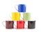 Stacked Color cups