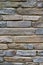 Stacked Flag Stone Wall