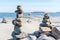 Stacked Rocks balancing, stacking with precision.