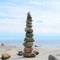 Stacked Rocks balancing, stacking with precision.