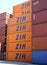 Stacked shipping containers of ZIH