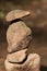 Stacked stones stone tower cairn ballance religious signs land art