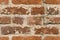 Stacked stones wall rough surface. Obsolete grunge surface. Vintage wallpaper. Material design