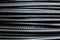 Stacked wire steel rebar material