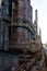 The Stacks Bethlehem Pennsylvania, old steel mill with rusted metal blast furnaces