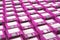 Stacks of brand new pink floppy disks