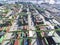 Stacks of containers Terminal on july 10, 2017 in Kaohsiung harbor.