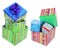 Stacks of Gift Boxes