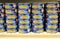 Stacks of Starkist Tuna cans