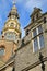 The Stadhuis Town Hall with its impressive decorated tower in Zierikzee