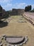 Stadium of the Domus Augustana to the Palatine to Rome in Italy.