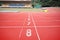 Stadium main stand and running track