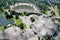 Stadium of the Olympiapark in Munich, Germany,