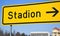 Stadium sign