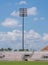 The Stadium Spot-light tower over Blue