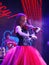 On stage - beautiful, frail and slender girl with fiery red hair - a well-known musician, virtuoso violinist Maria Bessonova.