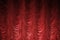 Stage classic burgundy curtains
