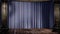 Stage curtain with light and shadow