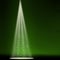 Stage sparkling spotlight green