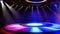 Stage Spotlight with Laser rays, Stage Podium Scene, Stage Background