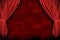Stage Theater Drapes With Dramatic Lighting