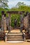 Stainding Buddha statue in ancient ruins. Polonnaruwa, Sri Lanka