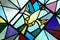 Stained Glass of the Holy Spirit