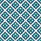 Stained glass mosaic seamless pattern. Ethnic print. Ceramic tile flooring ornament. Repeated diamond squares background