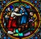 Stained Glass in Notre-Dame-des-flots, Le Havre - Wedding at Cana