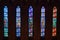 Stained Glass at Parish of Christ the King Church in Tulsa, Oklahoma