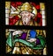 Stained Glass - Pope Saint Gregory I