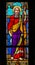 Stained Glass of  Saint Andrew - St Valery Sur Somme