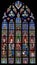 Stained Glass - Saints Emilius, Joanna, Eugene, Agnes and August