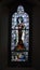 Stained glass windo of St Therese of Lisieux St Patricks church Trim Co Meath Ireland