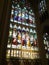 Stained-glass window. Catholic Cathedral in KY