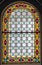 Stained glass window for interior design