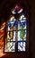 The stained glass window \\\'Love\\\' gets plenty of sunlight