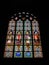 Stained Glass Window in St Jan, `s Hertogenbosch