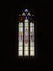 Stained glass window in St Mary\'s Church, Poide